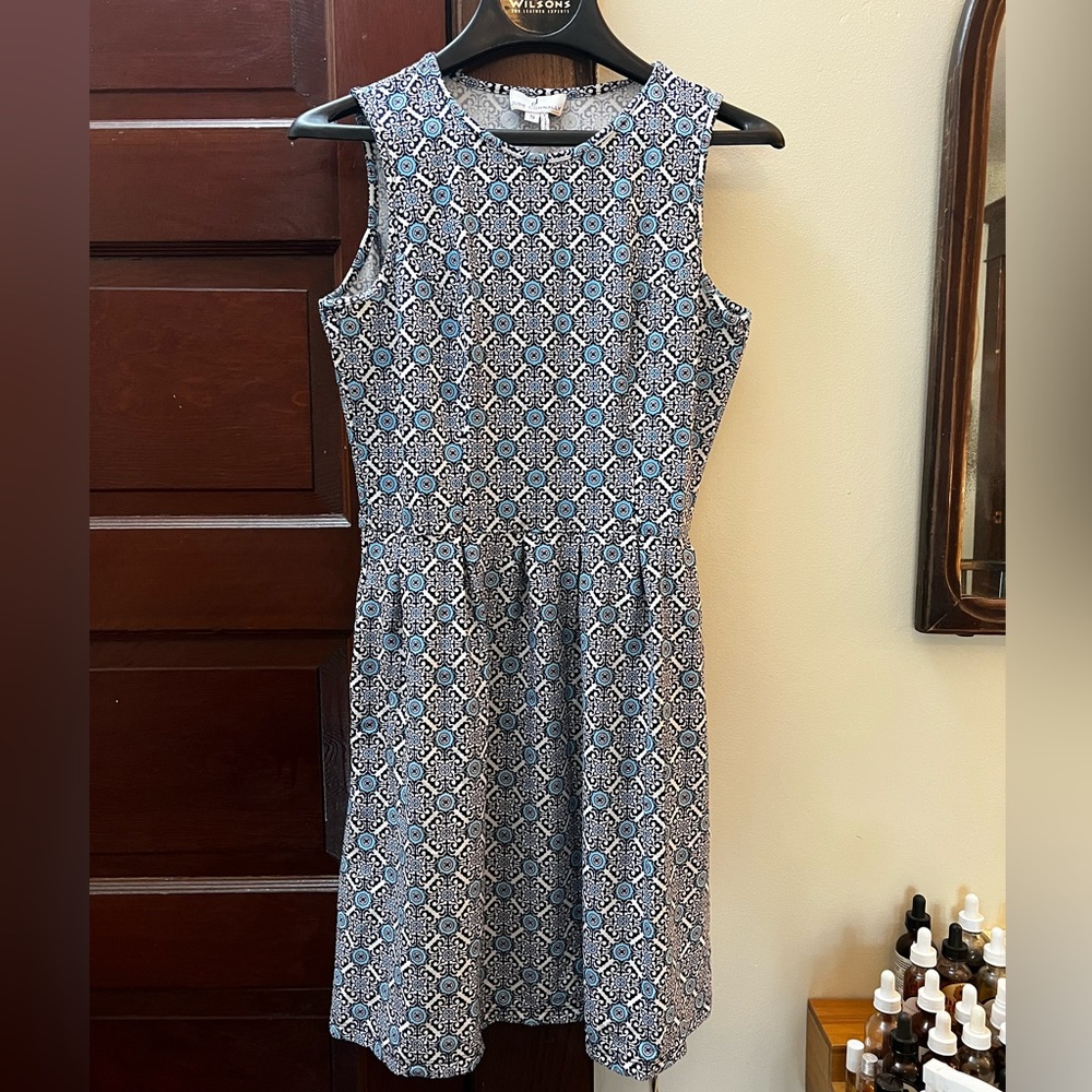 Paisley mini dress